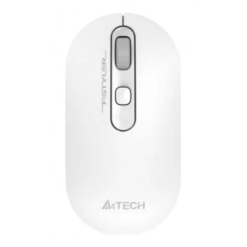 Мышь A4Tech Fstyler FG20 белый оптическая (2000dpi) беспроводная USB для ноутбука (4but)